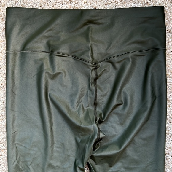 Sweaty Betty High Shine Workout Leggings Dark Forest Green XL NWT - Picture 4 of 12